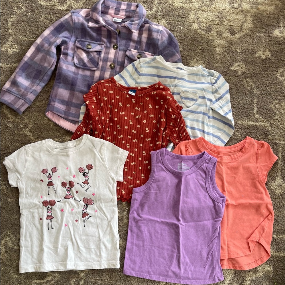 3T Toddler Girls shirt Bundle
